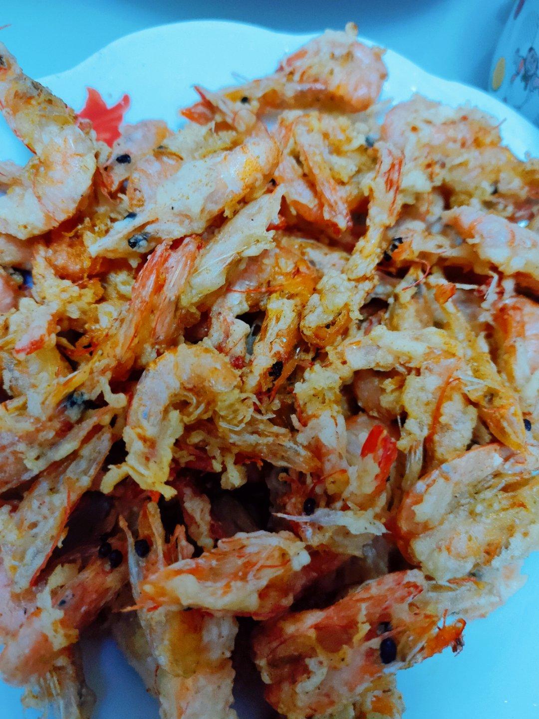 干炸小河虾