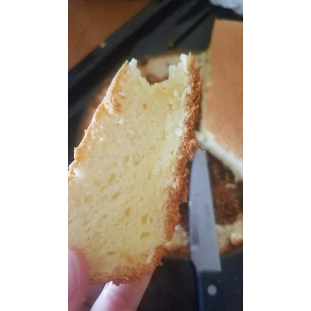 超好记八寸戚风蛋糕（后蛋法）