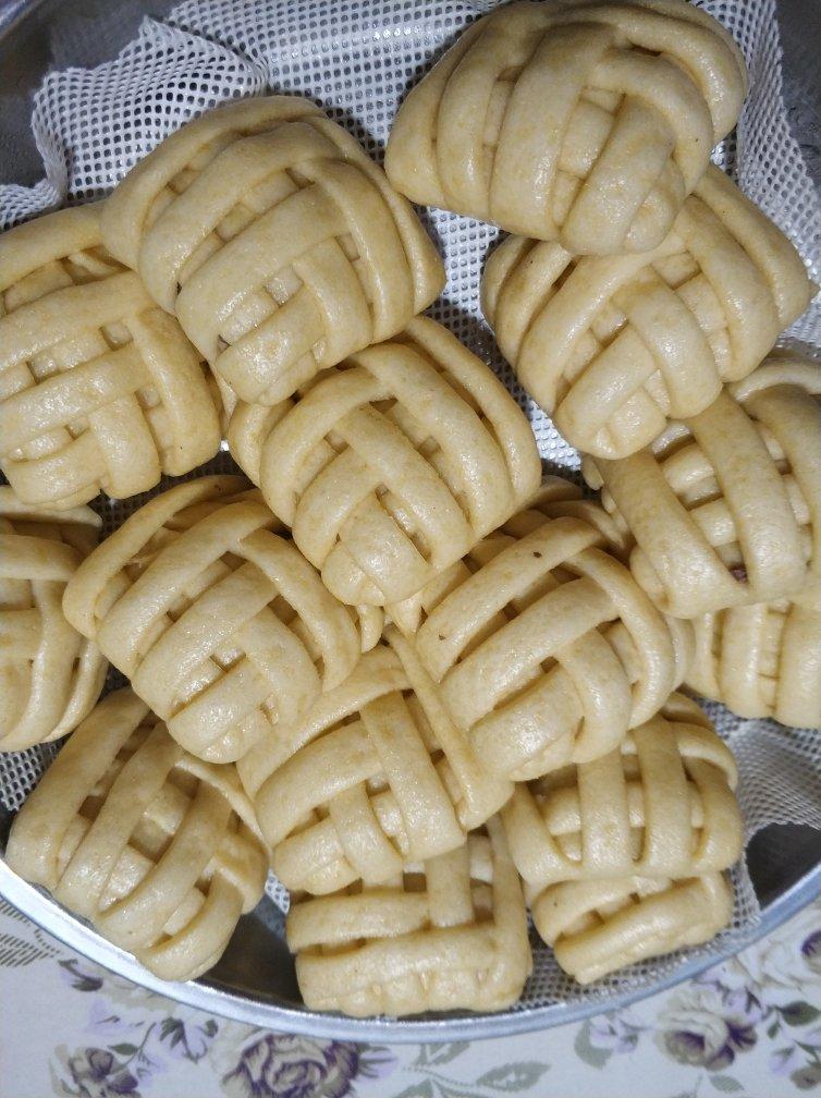 抹茶红豆包