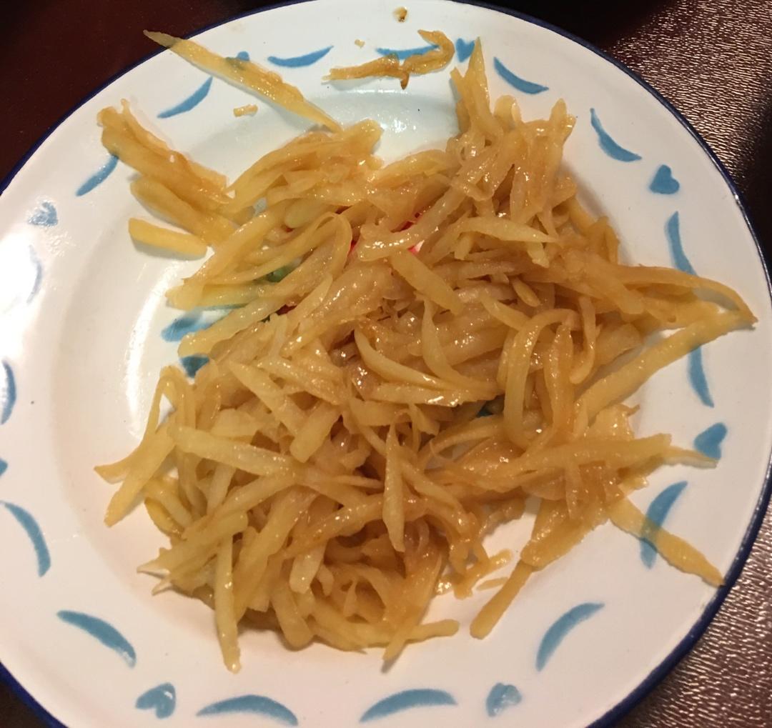 在家也能做出馆子味儿的醋溜/炝炒/酸辣土豆丝（就是那道看似简单，实则步步玄机的土豆丝）