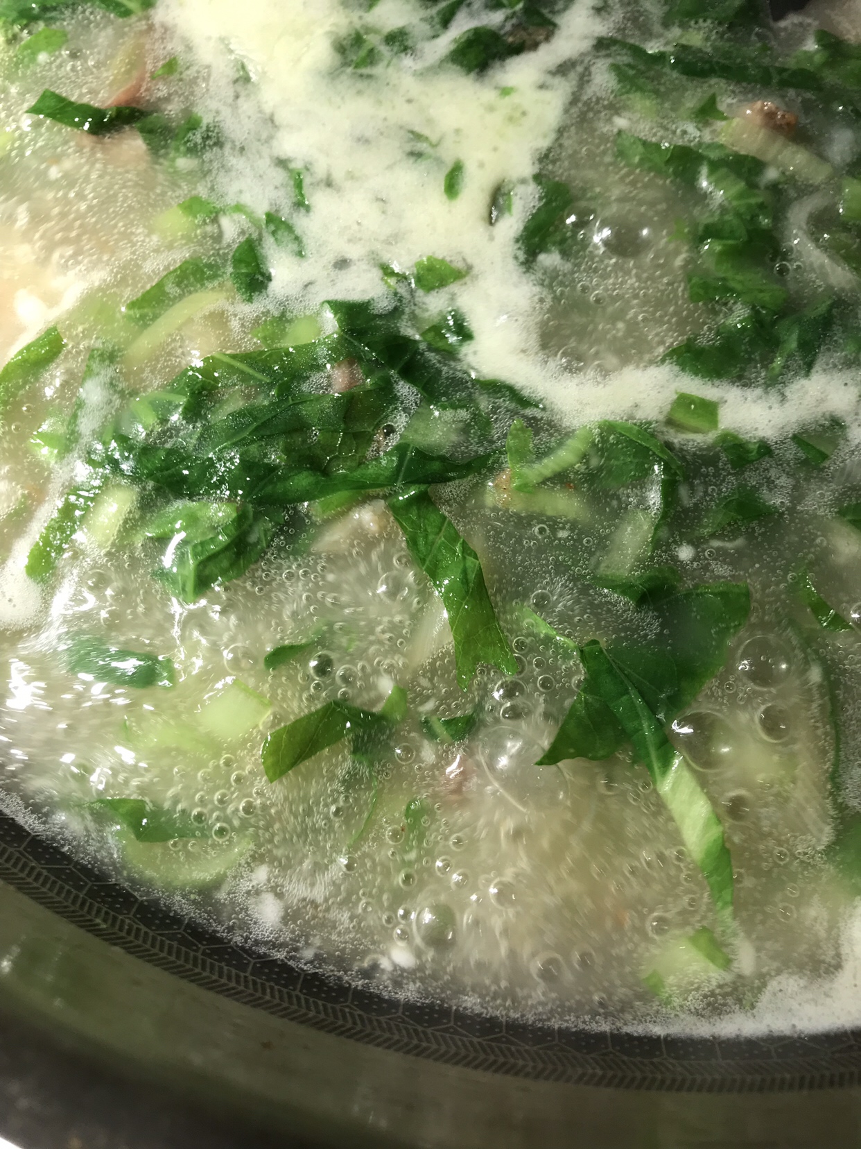 小白菜蛋花咸汤的做法 步骤15