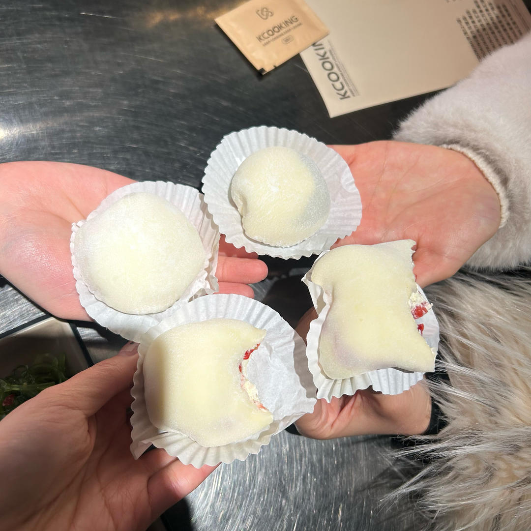腹黑白胖子——奥利奥雪媚娘