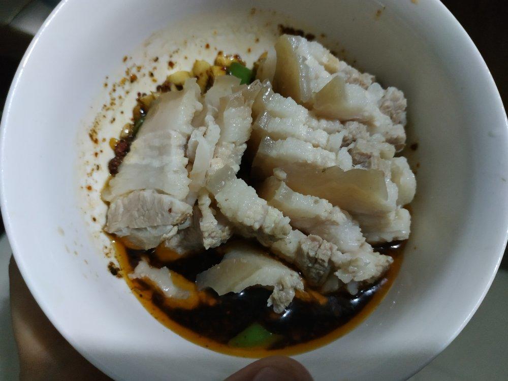 蒜泥五花肉