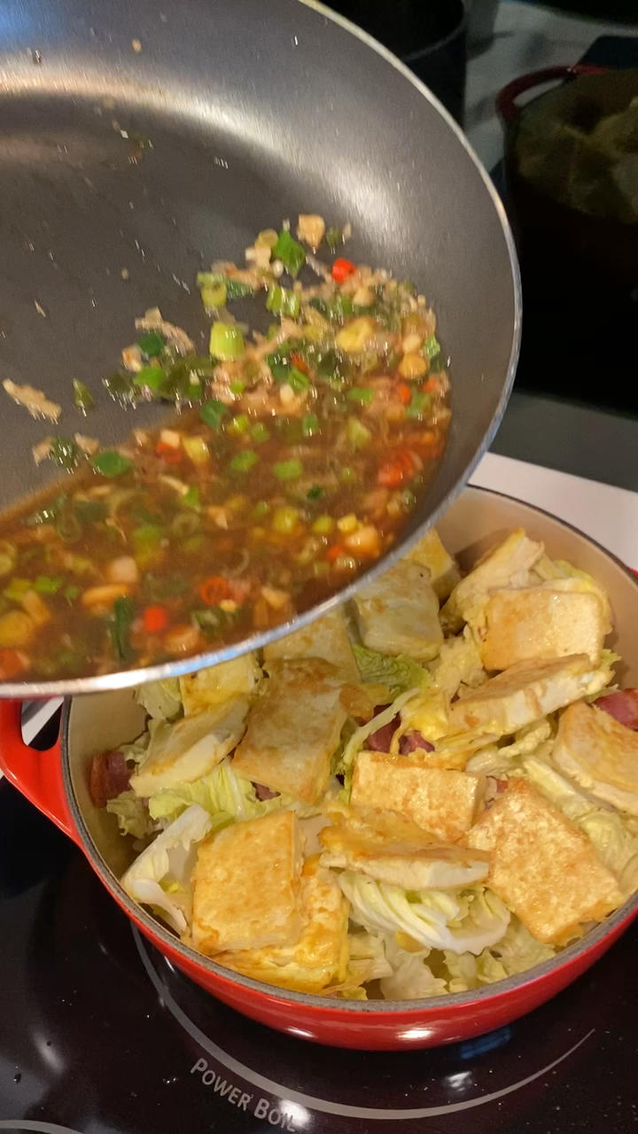 白菜炖豆腐