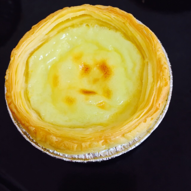 不加淡奶油蛋挞