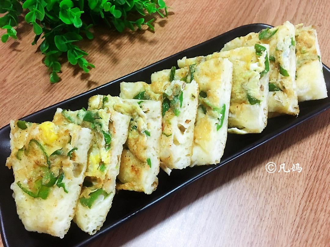 【青椒鸡蛋饼图片】我郁高菲_下厨房