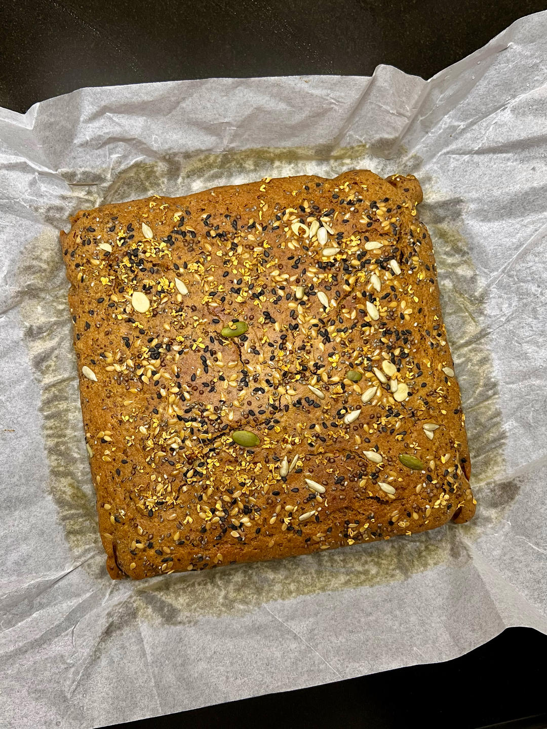 桂花核桃枣糕--减糖减油
