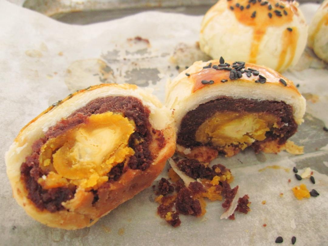 紫薯蛋黄酥/80克每个