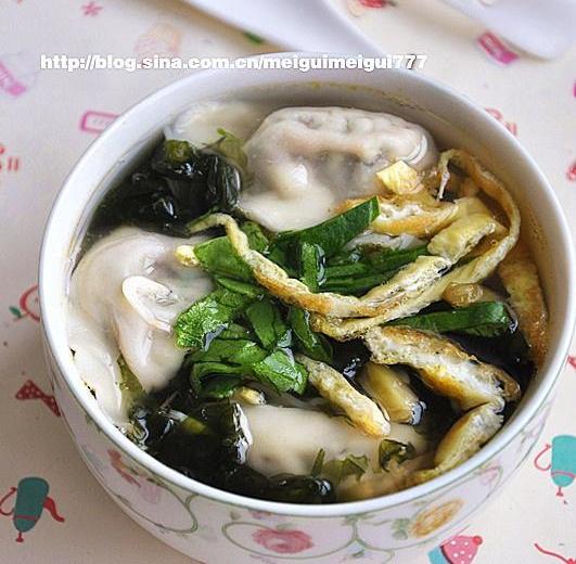 荠菜大馄饨的做法