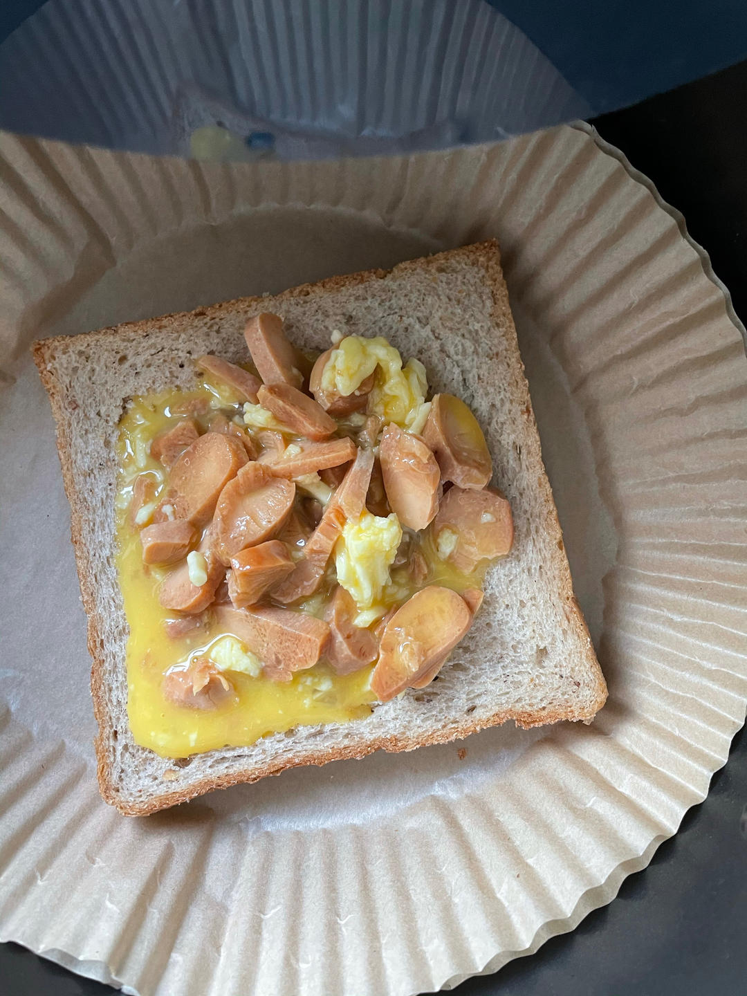 空气炸锅烤吐司