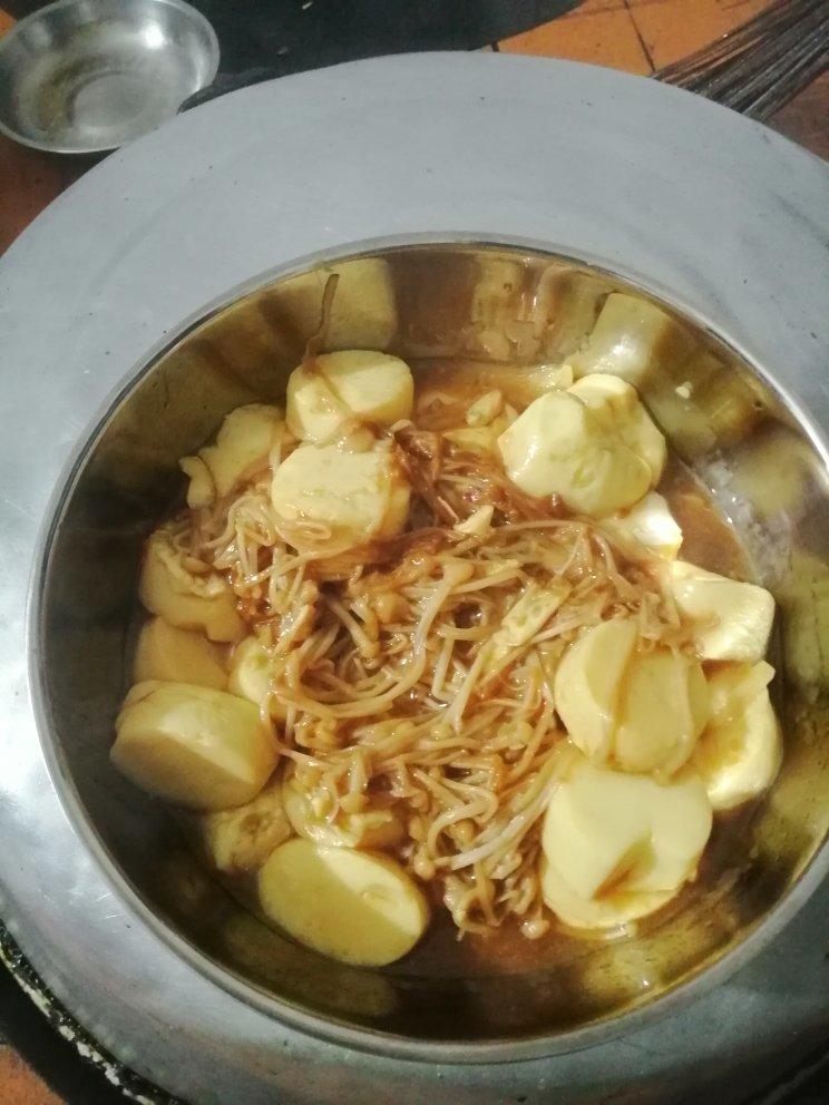 超级下饭菜--金针菇日本豆腐