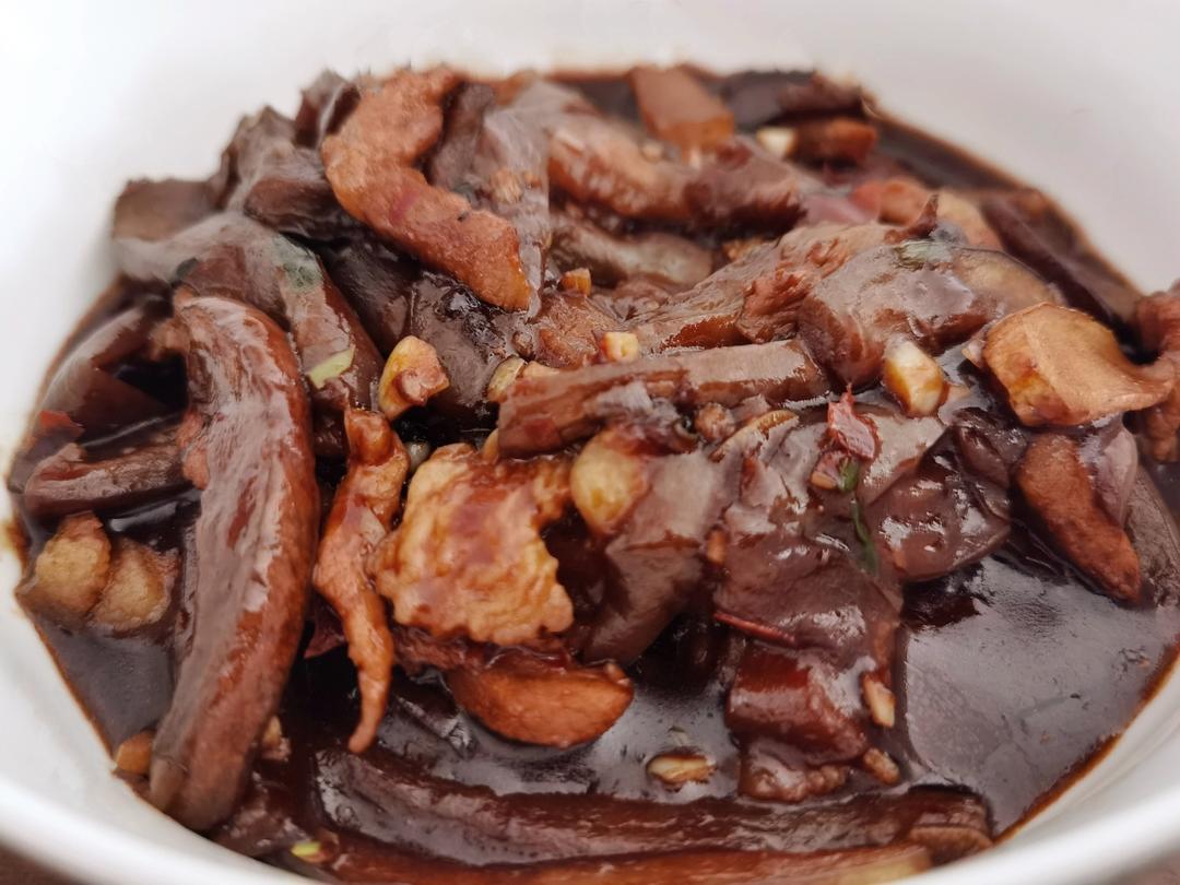鱼香茄子极简版💜