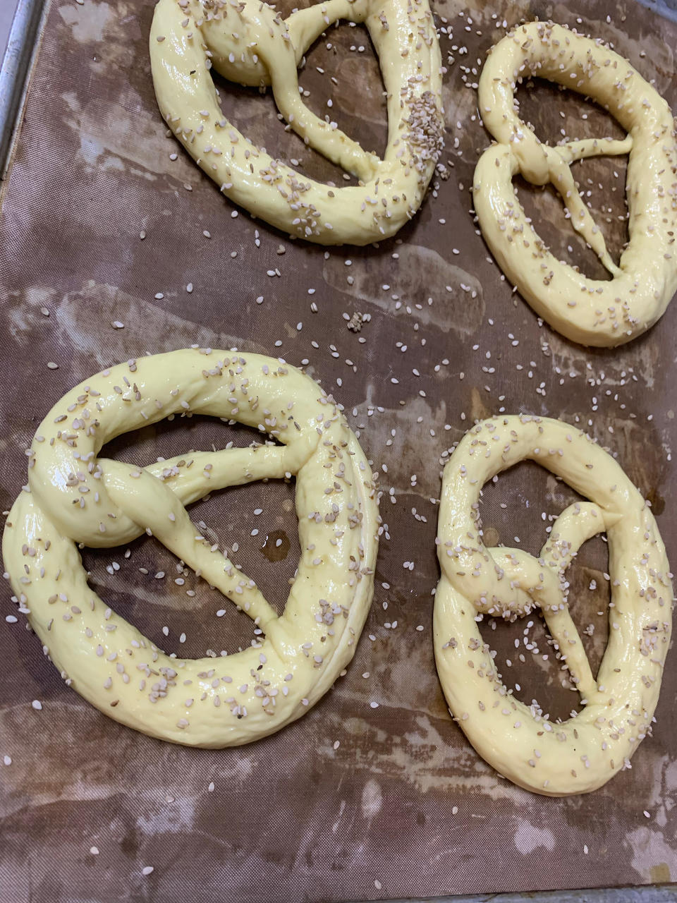 德式碱水面包｜经典碱水结｜普雷结｜0糖低卡｜免发酵｜免手套膜