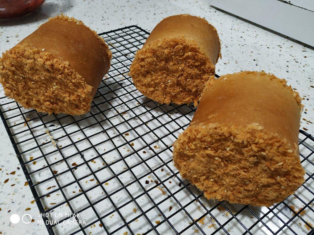 回忆的味道---肉松面包卷