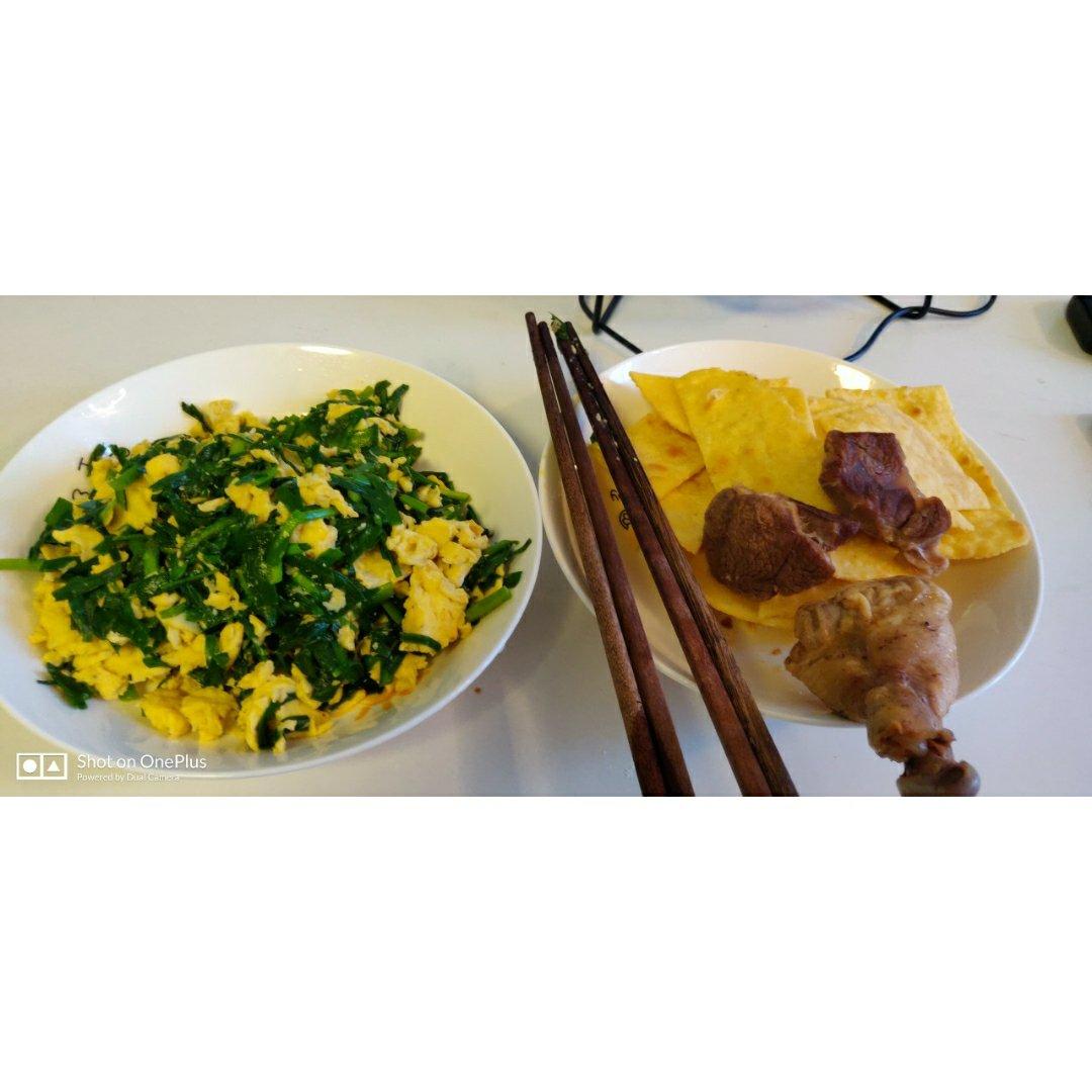 韭菜炒鸡蛋