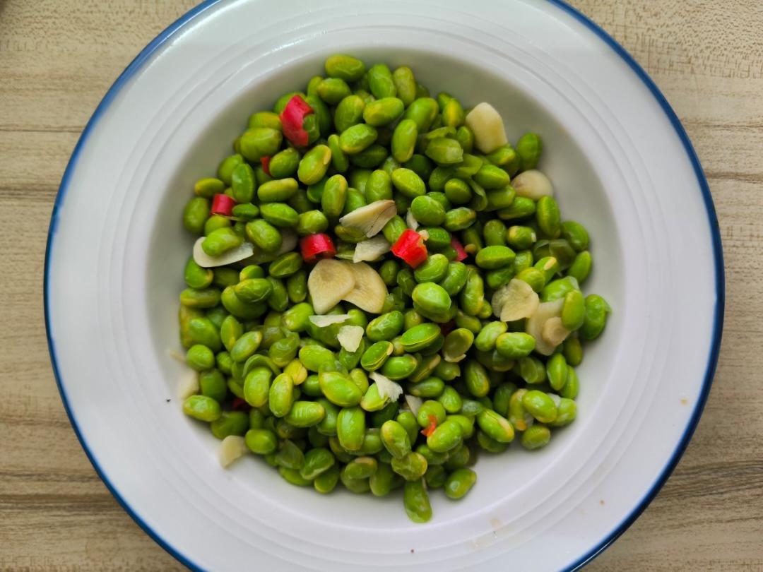 清炒毛豆
