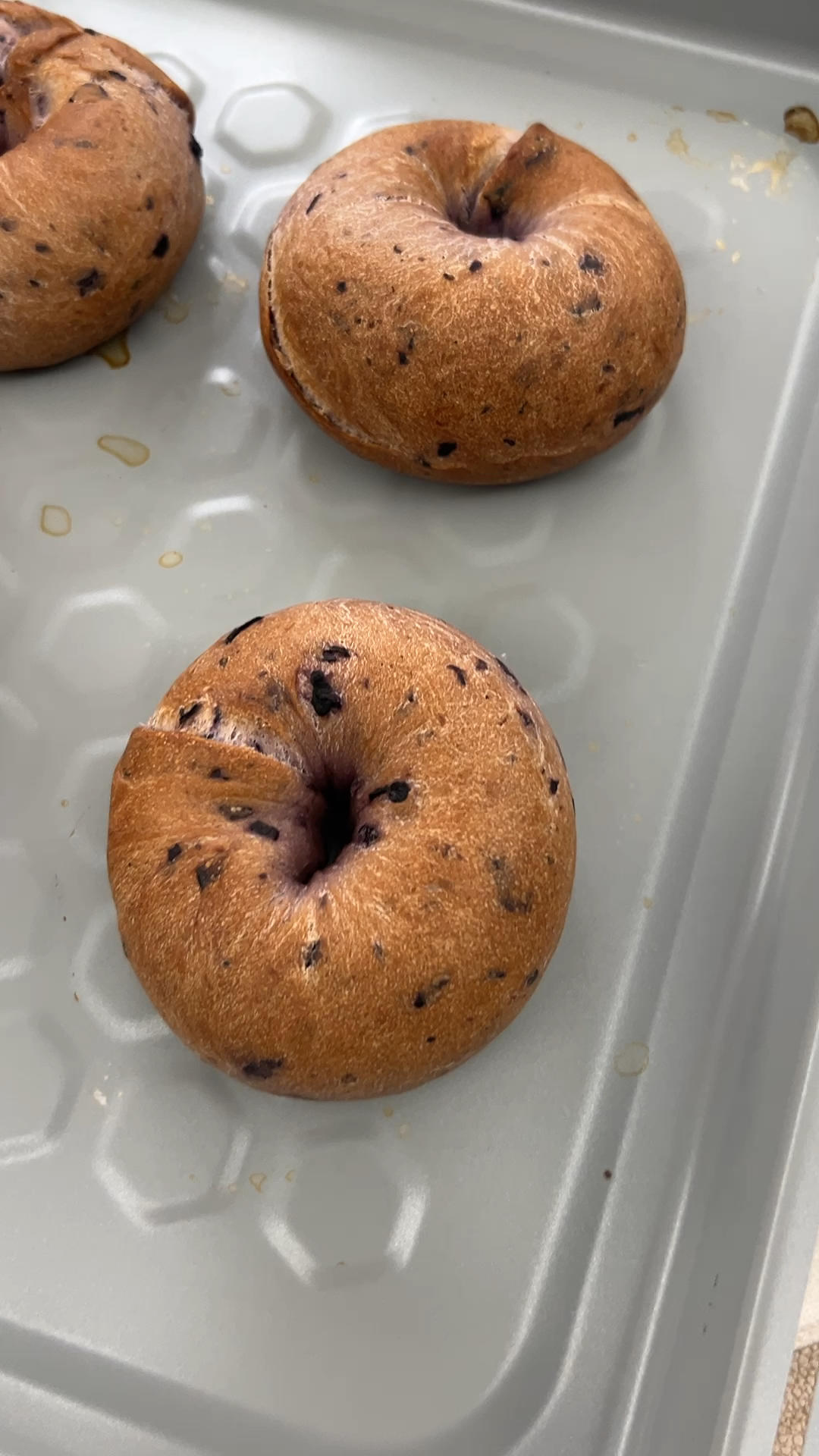 蓝莓🫐乳酪贝果🥯/步骤详细/简单好做