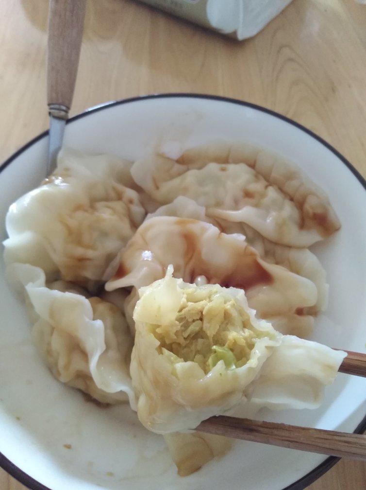 二次元食堂做的【漫画家夜宵】鸡肉水饺子