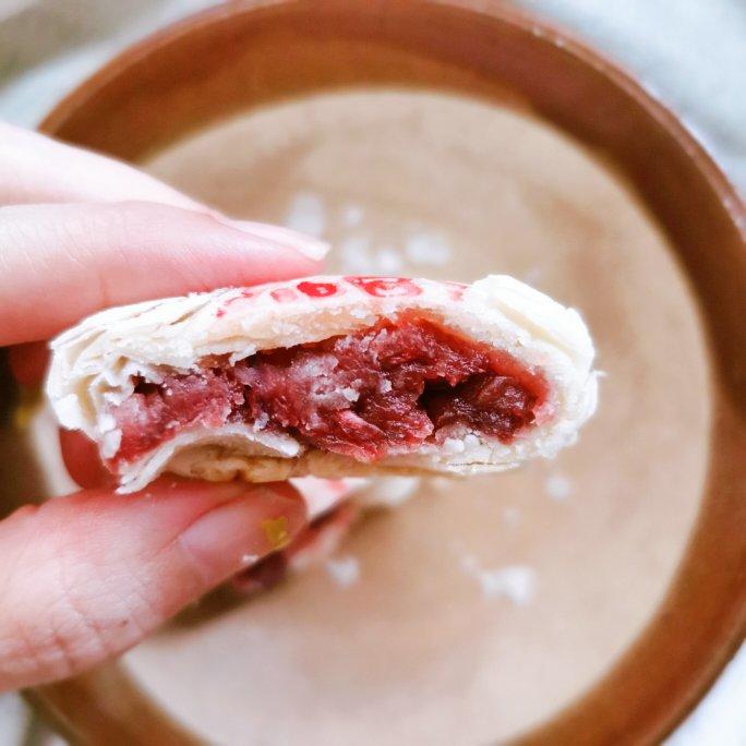 玫瑰鲜花饼【附玫瑰酱的做法】