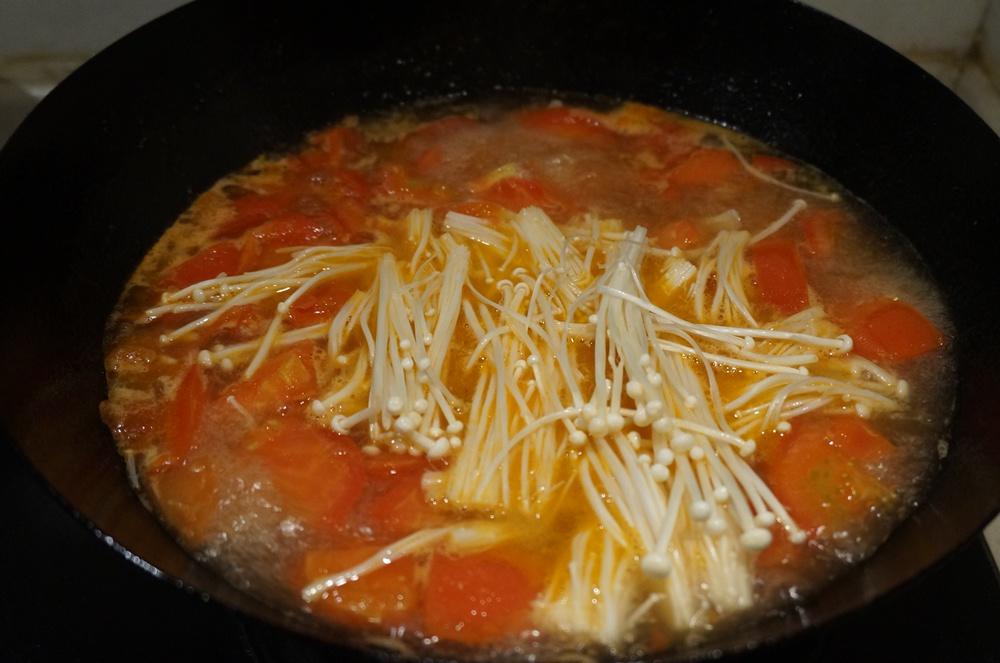 开胃营养汤-番茄豆腐汤的做法 步骤4