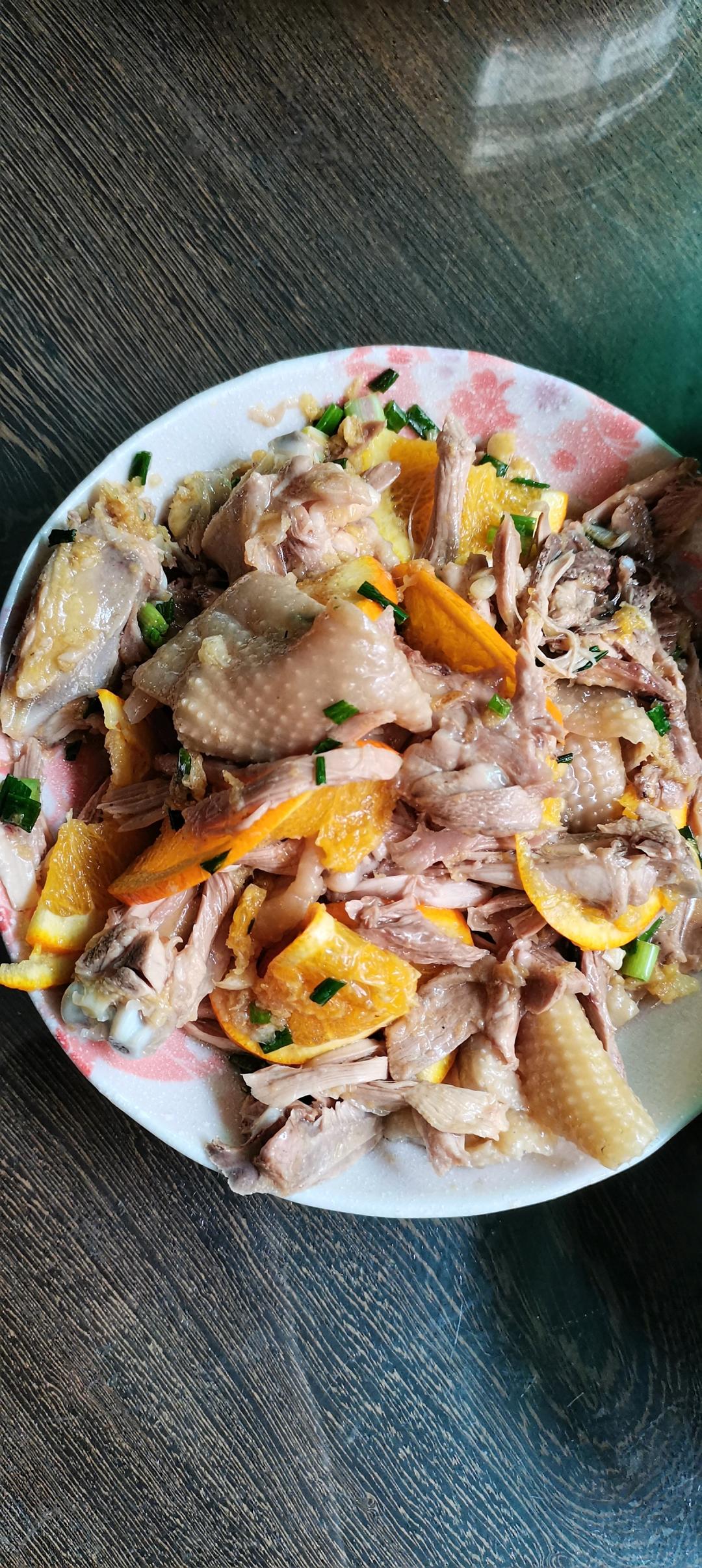 凉拌手撕鸡腿