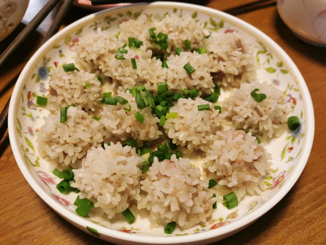 老人 小孩都爱吃的珍珠丸子