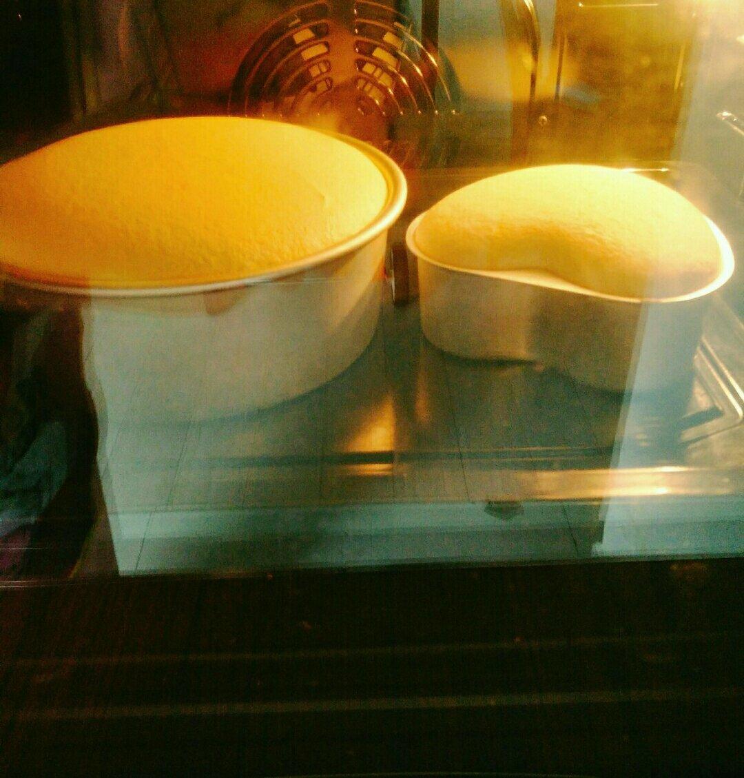 6寸戚风蛋糕（2蛋）