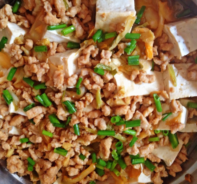 肉末蒸豆腐