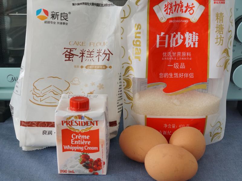 纯奶手撕吐司的做法 步骤1