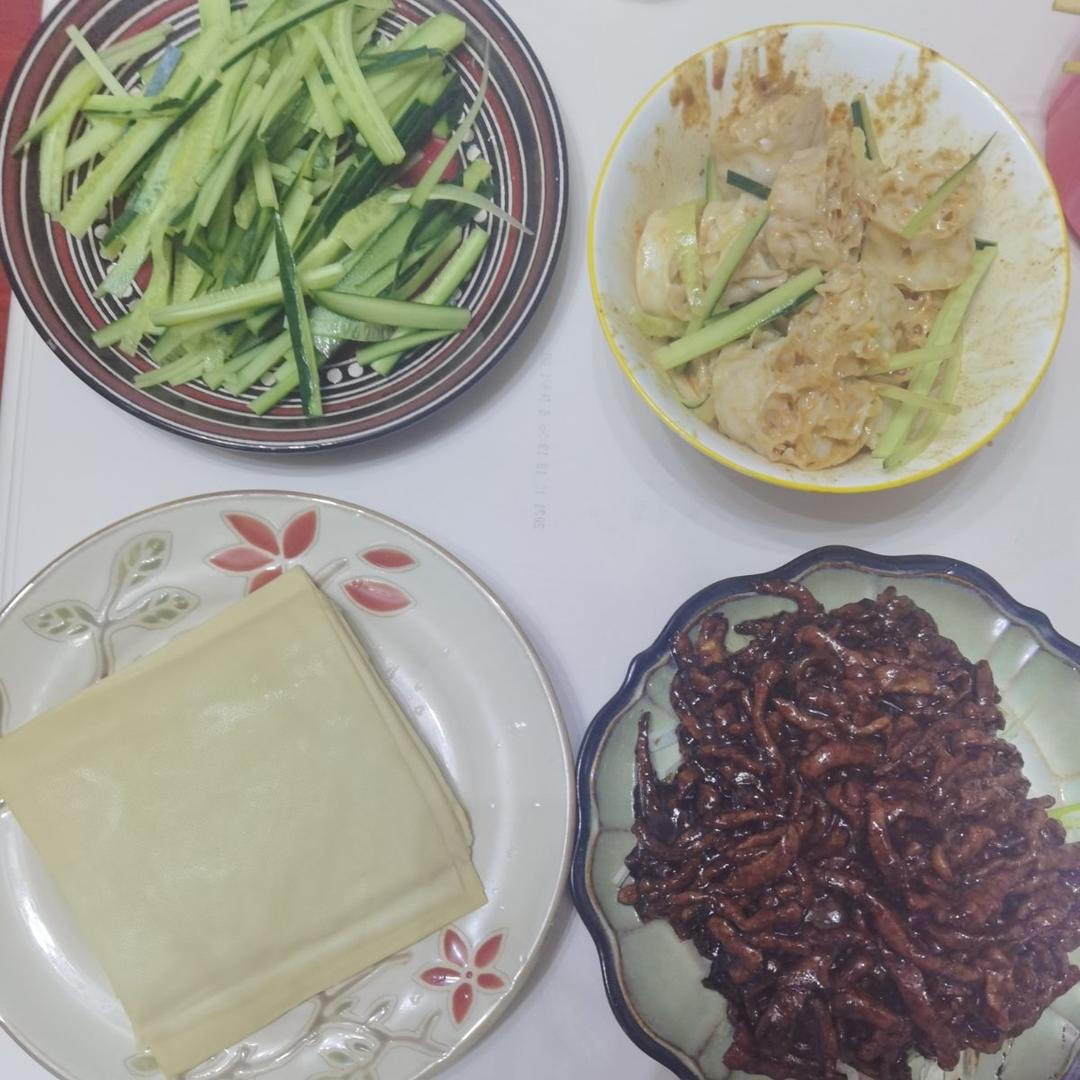 传统做法 京酱肉丝