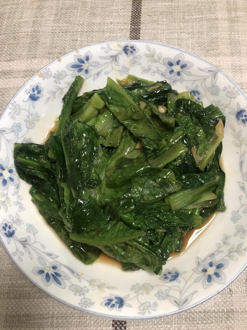 蒜蓉油麦菜（蚝油）