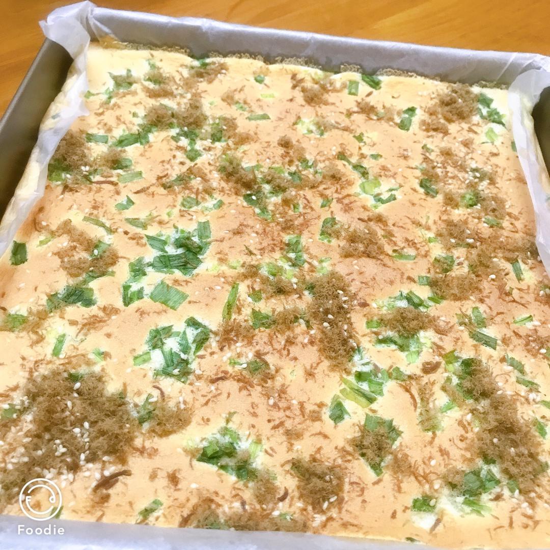 香葱肉松蛋糕卷