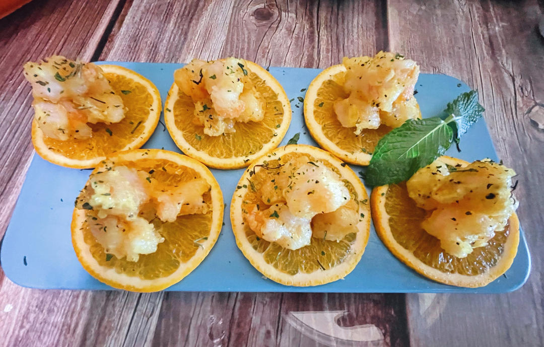 欢喜做年菜：鲜橙腰果沙拉酥虾