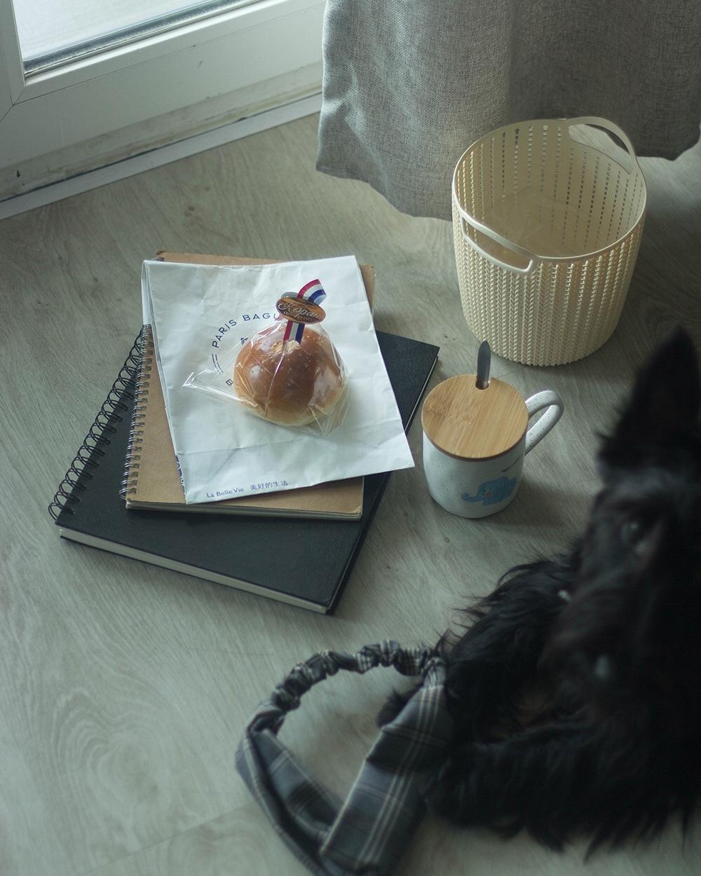 温柔的“中种奶油红豆面包”