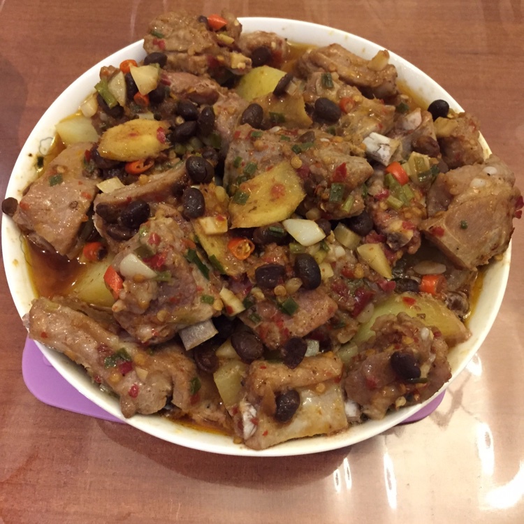 豉椒蒸土豆排骨