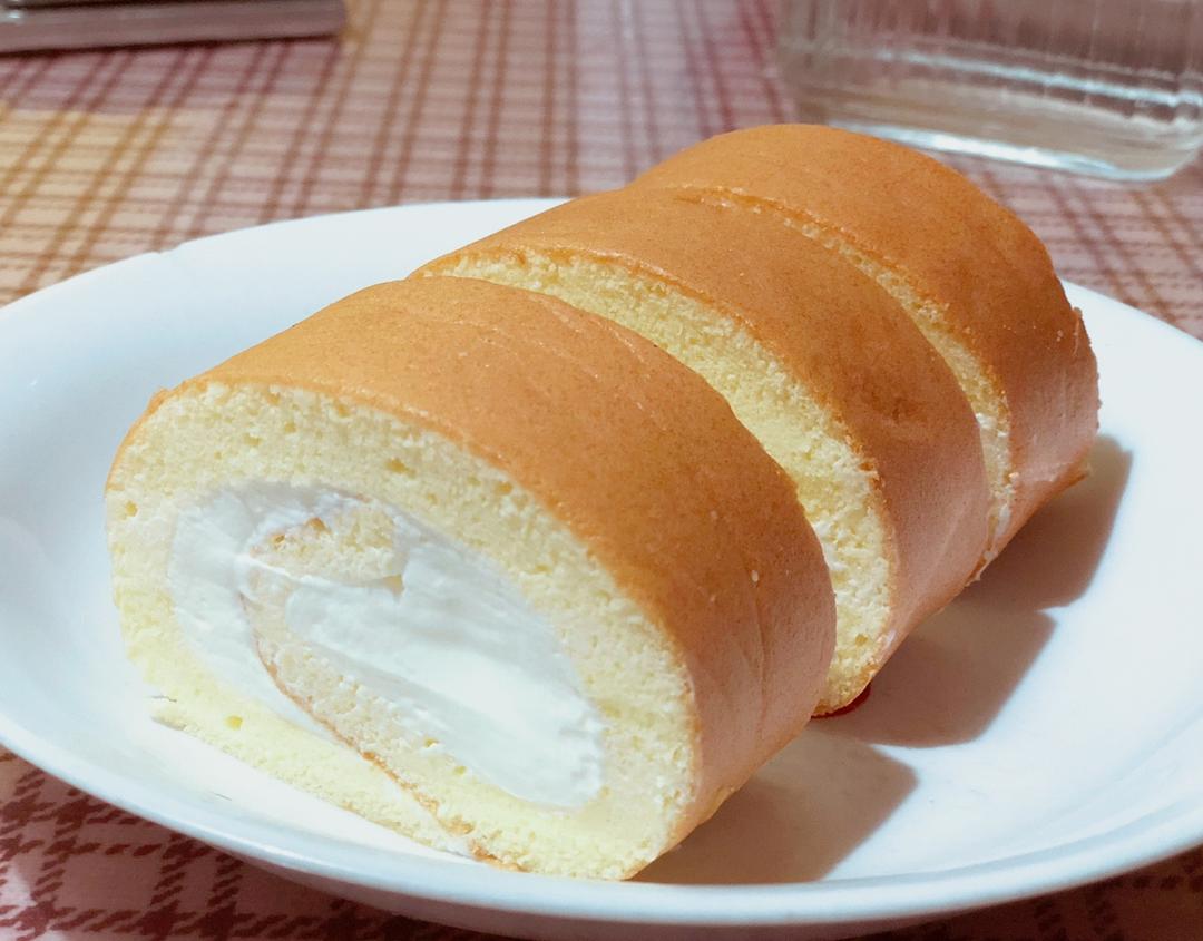 uk玛麻做的基础戚风蛋糕卷