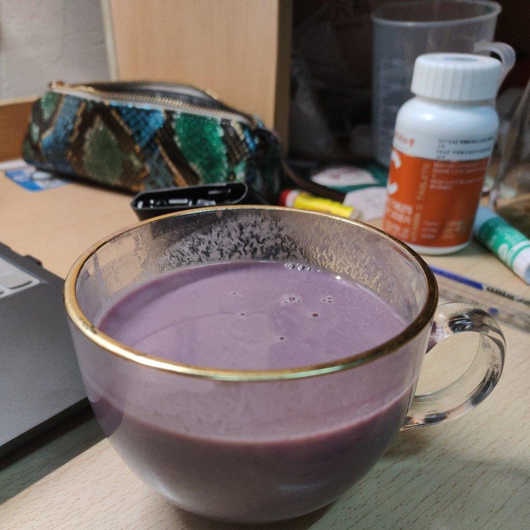 低脂掉秤紫薯燕麦奶