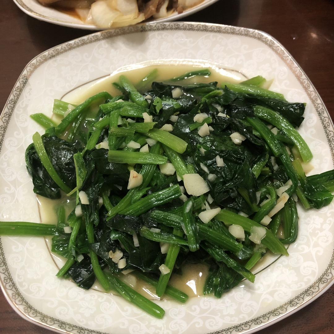 蒜末菠菜