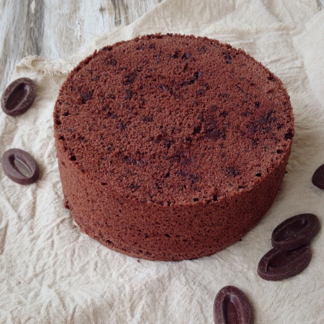 香浓黑巧克力戚风