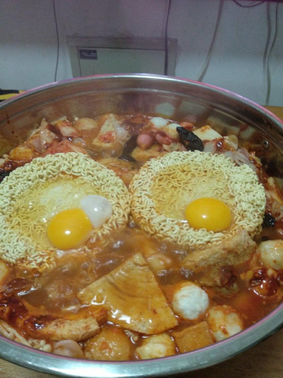 韩国芝士部队火锅