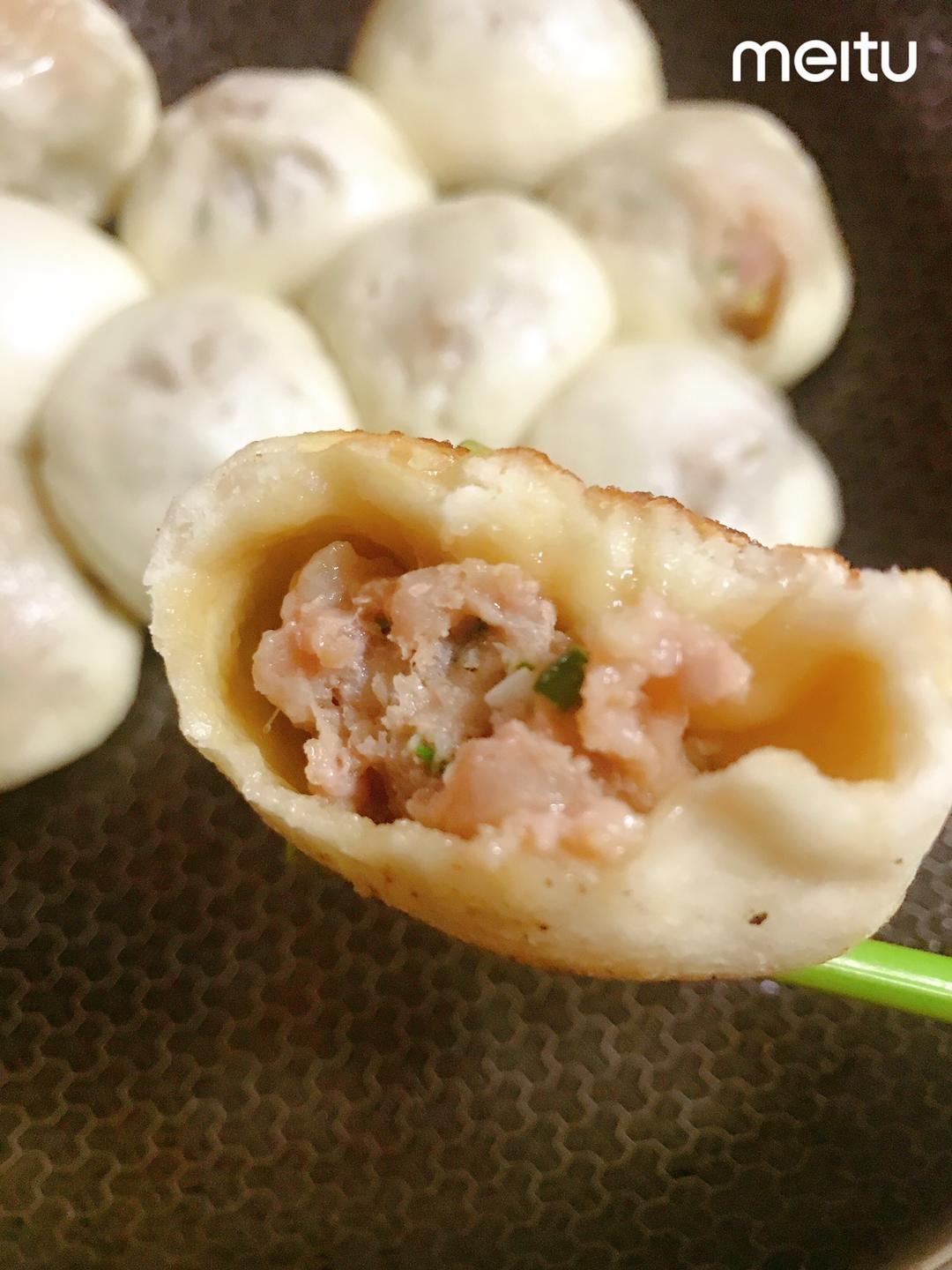 流着汤汁的快手生煎包（大四和小丫的方子）的做法