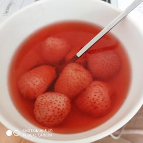 冰凉凉的糖水草莓