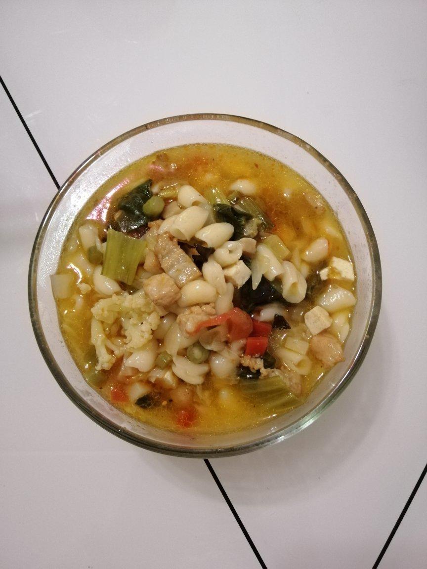 501271云朵y6kt做的烩麻食贝壳面