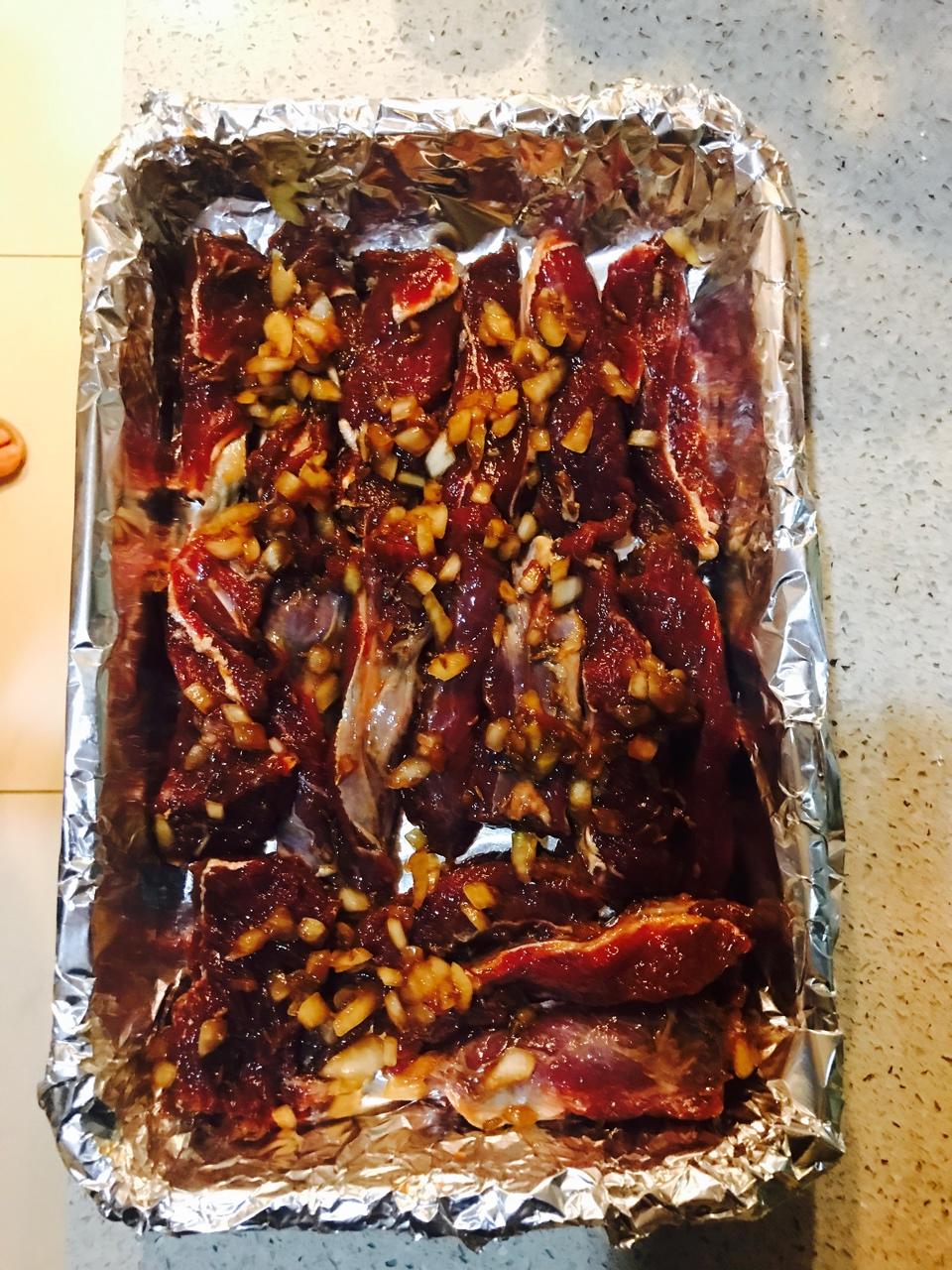 零失败的烤箱版生烤牛肉干