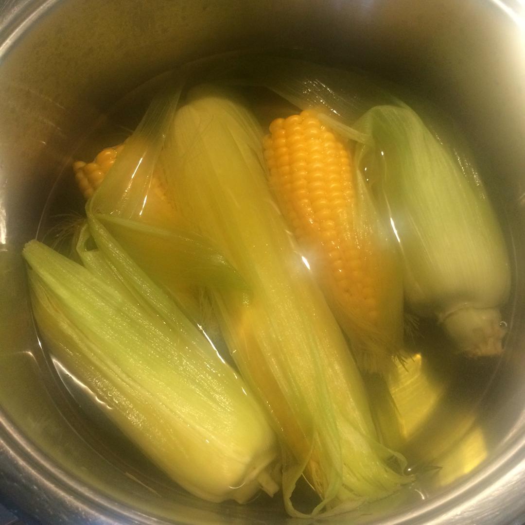 正确煮玉米的方法