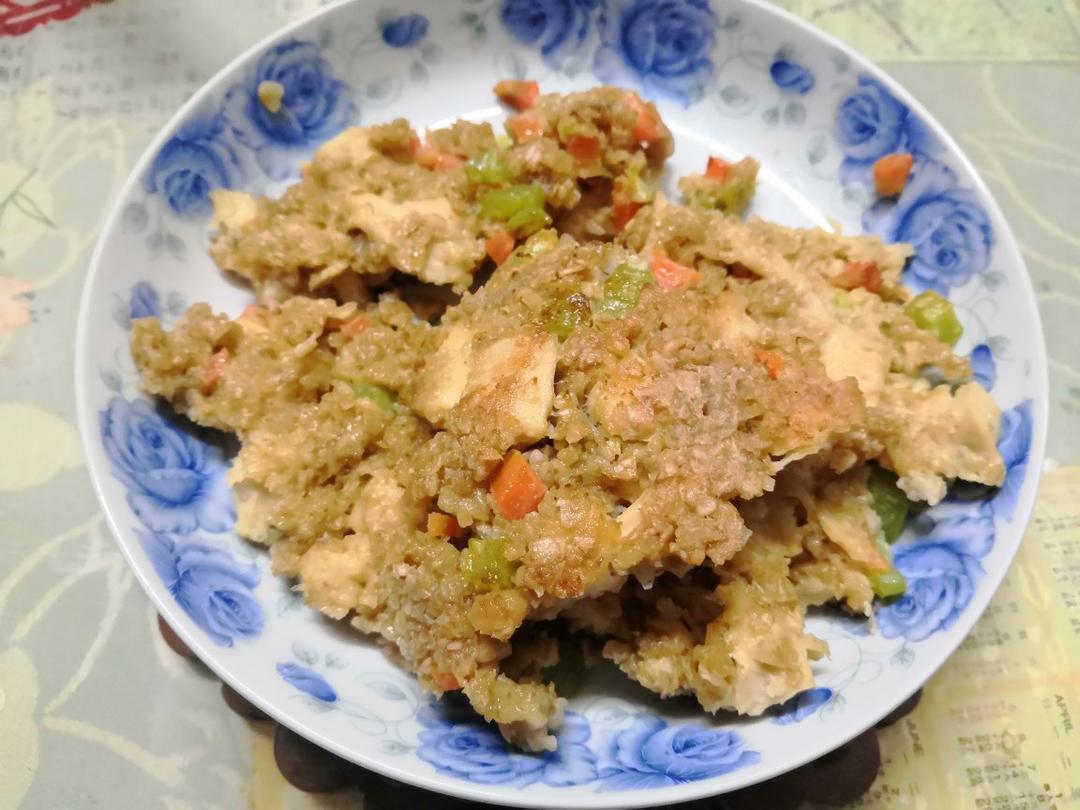 ＃减肥＃鸡胸肉燕麦饼