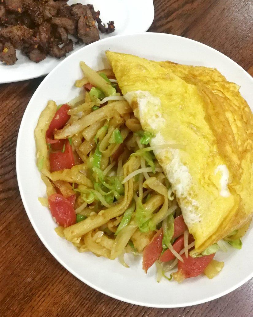 快手家常饼&炒饼&鸡蛋饼