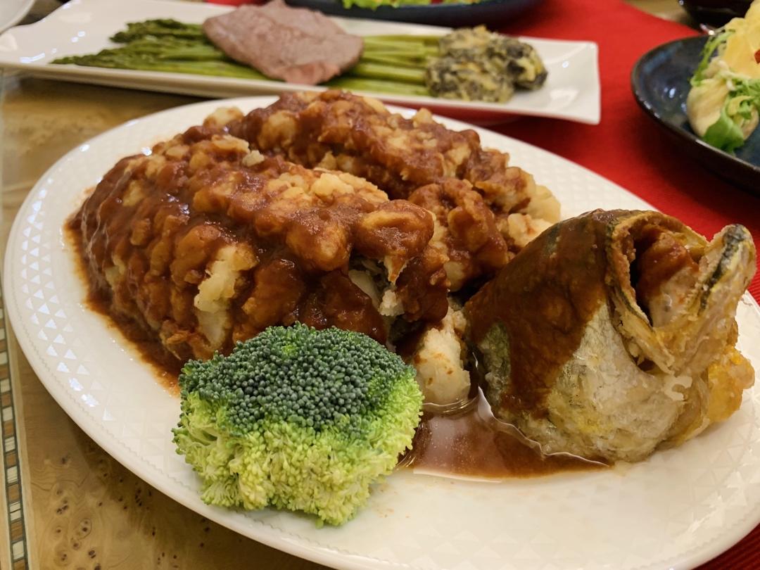 年菜必学【松鼠桂鱼】，给你多动图食谱，不信你学不会！（孔瑶原创食谱）