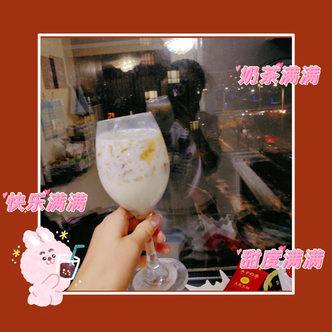 白桃🍑乌龙茶冻撞奶（旺仔牛奶的隐藏喝法）