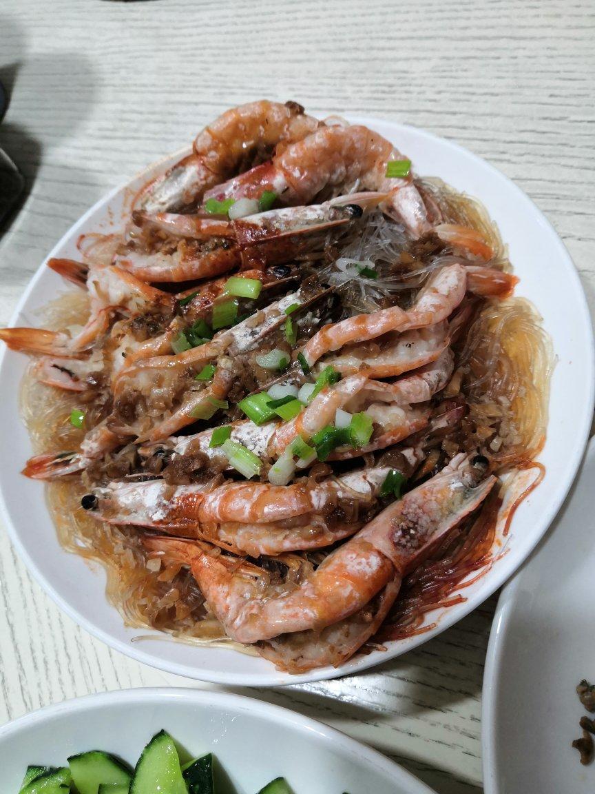 蒜蓉粉丝蒸虾